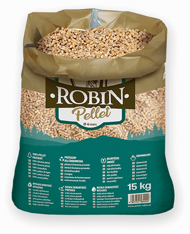 worek pelletu opałowego Robin do kupienia w Rymanowie lub sklepie internetowym